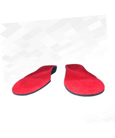 Didiseaon Flatfoot Insoles - Optimal Arch Support & Cushioning for Sports Shoes | Damping Shoe Inserts for Men & Women - Red - Buy Online on GoSupps.com