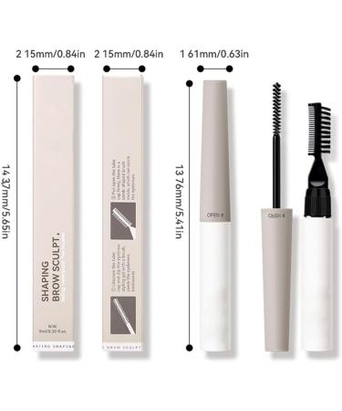  JUDEWY Long-lasting waterproof eyebrow shaping gel 3D eyebrow wax kit plastic eyebrow soap - Buy Online on GoSupps.com