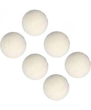 Buy 6 Reusable Softener Balls - Eco-Friendly Wool Dryer Balls for Gentle Laundry Care | International Shipping Available - Buy Online on GoSupps.com