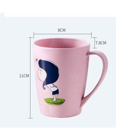 Couple Toothbrush Cup Set - Cute Light Grey Mouthwash Cups for Home - Ideal for Couples - Buy Online on GoSupps.com