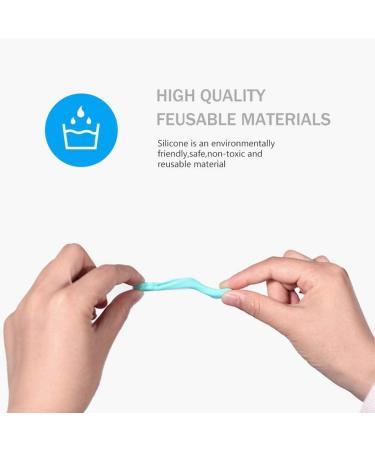 Anti-Slip Mask Ear Hooks | 4 Pairs Silicone Clips for Comfortable Facial Masks | Durable & Secure Ear Straps - Buy Online on GoSupps.com