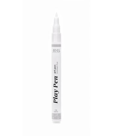 Ardell Nailart Play Pen - UV-Free Nail Polish Pen for French Tips & Patterns | Thin Brush for Perfect Lines - White - Buy Online on GoSupps.com