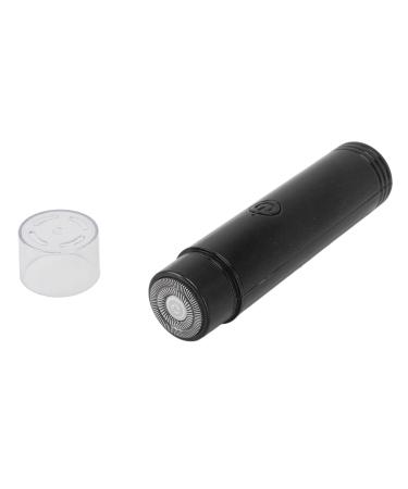 Electric Beard Cutter Mini Beard Clipper Multifunctional Long Standby for Daily Use Travel (Black)