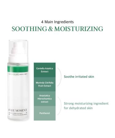 Green Calming Serum Mist - Hydrating Facial Mist with Noni & Centella Asiatica | Brightening & Anti-Aging Formula for Glowing Skin - Shop Internationally - Buy Online on GoSupps.com