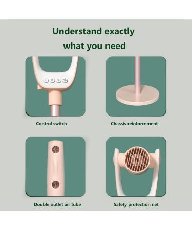 Smart Standing Hair Dryer Negative Ion Floor Hair Dryer 3 SpeedsWind & Height & Angle Adjustable 1400W High Power Quick Drying Free Hands Household - Buy Online on GoSupps.com
