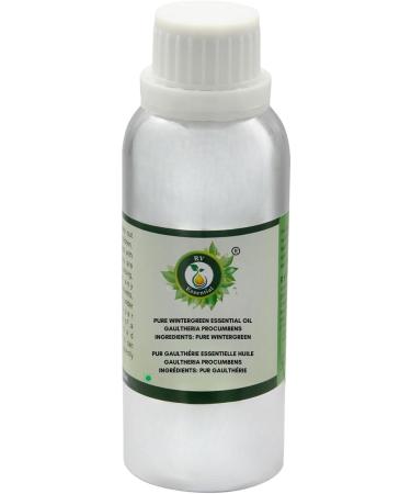 R V Essential Pure Wintergreen Essential Oil 300ml (10oz)- Gaultheria Procumbens (100% Pure and Natural Therapeutic Grade) - Buy Online on GoSupps.com