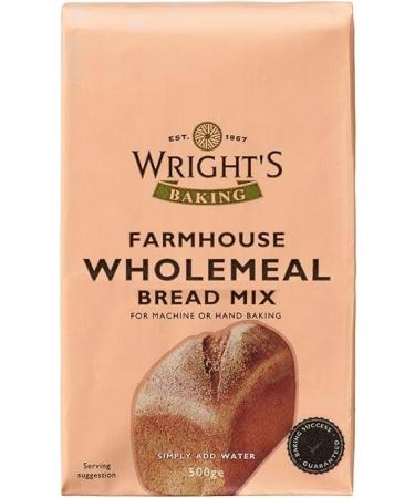 Wright's selection pack | Wholemeal bread mix | Ciabatta Bread Mix | For Machine or Hand Baking | Suitable for Vegetarians - Buy Online on GoSupps.com