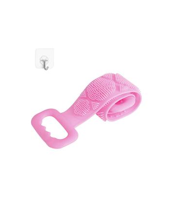 Silicone Back Scrubber for Shower - Exfoliating Bath Body Brush for Men and Women - Blue - Improves Blood Circulation and Skin Health - Buy Online on GoSupps.com