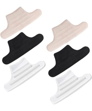 Shop Hemoton Heel Wear Stickers - 6 Pairs of Self-Adhesive Heel Pads & Fudge Massage Gel for Women - Perfect High Heel Comfort & Protection - Buy Online on GoSupps.com
