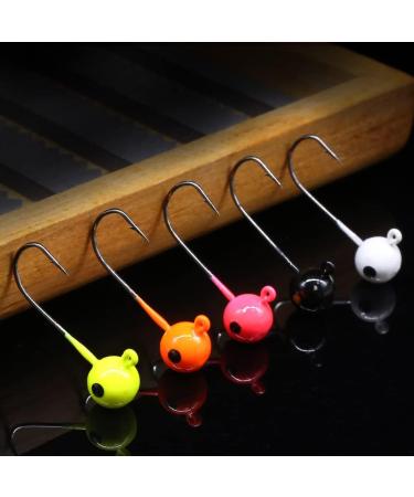 Fly Tying Jig Heads - DIY Crappie Trout Flies 1/8oz - 25 Pack - Buy Online on GoSupps.com