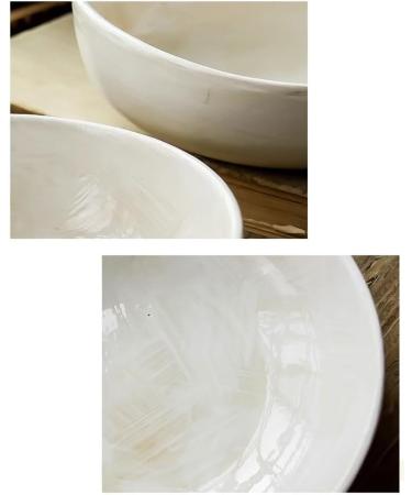 Porcelain Dinner Plates Retro Ceramic Deep Dish Tableware Home Dining Plate Noodle Bowl Soup Bowl Fruit Salad Bowl Japanese Bowl Kitchen Dinner Plates (A One Size) - Buy Online on GoSupps.com