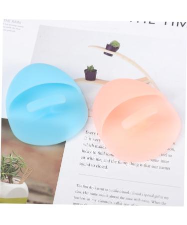 DOITOOL Scrubber Machine Hand Held 2pcs Facial Brush Face Massager Brush Silicone Face Brush Silicone Cleaning Pad Facial Scrubber Massage Brush Cosmetic Cleanser Brush - Buy Online on GoSupps.com
