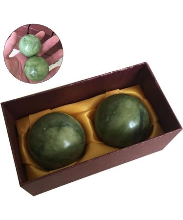 Shop Jade Massage Balls - 2pcs Hand Massager for Stress Relief & Health | Baoding Exercise Roller - Buy Online on GoSupps.com
