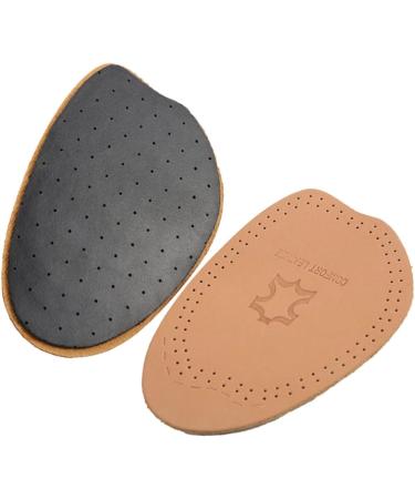 Forefoot Cushion Half Shoe Pads | Non-Slip Leather Insoles for Men & Women - Comfort & Support - Buy Online on GoSupps.com