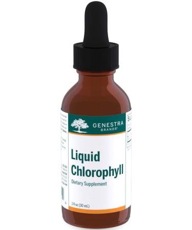 Genestra Brands Liquid Chlorophyll | 25 mg Chlorophyll Formulation per Drop | 1 fl. oz.