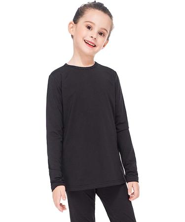 Subuteay Kids' Black Fleece-Lined Thermal Top - Large - Buy Online on GoSupps.com