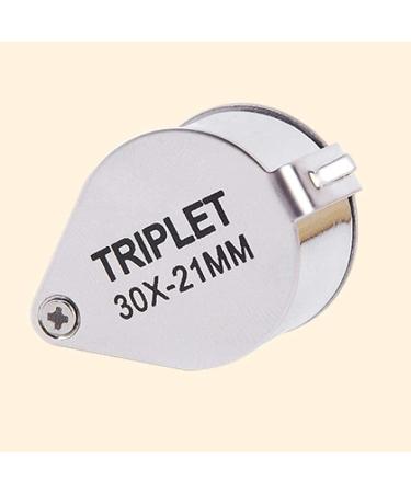 Magnifying Glass 30 Times Folding Geological Wenwan Magnifying Glass for Reading Crafts Repair Magnifier Silver Lofty Ambition - Buy Online on GoSupps.com