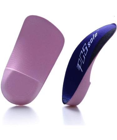 PCSsoles 3/4 Orthotics Shoe Insoles for High Arch Support | Plantar Fasciitis Relief | Flat Feet Over-Pronation | Heel Spur Pain Relief (Men 6.5-8.5/Women 7.5-9.5) - Buy Online on GoSupps.com