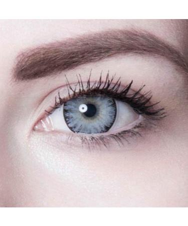 Buy Matlens EOS Gray Colored Contact Lenses | 2.75D Circle Lenses with Care Kit | International Shipping - Buy Online on GoSupps.com