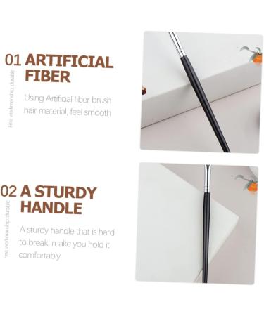 Ipetboom 4 Pcs Eyebrow Brush Makeup Brush Fine Point Eyeliner Brush Thin Eyeliner Brush Miss Sickle Eyes - Buy Online on GoSupps.com