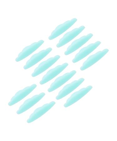 15 Pairs Eyelash Lifting Pad Curling Iron Lash Lift Silicone Pads Lash Lift Shield Rods Under Eye Pads for Lash Silicone Lash Lift Pads DIY Eyelash Water Curly 4.7X1.3X0.4CM