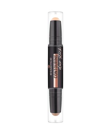 Essence Cosmetics Contouring Duo Stick Matifiant Mettant en Valeur l'Oeil R sultat Instantan Mat 2.76 g 1.38 g (Lot de 2) fair