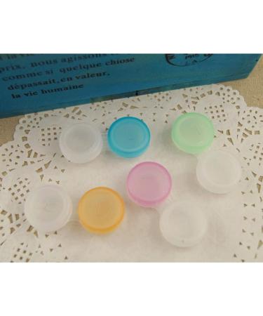 CIIEEO 10 PCs Contact Lens Case with Left/Right Eye Holder | Durable Storage Kit for Students & Adults | Accidental Color Mirror Film | Ideal for Travel - Buy Online on GoSupps.com