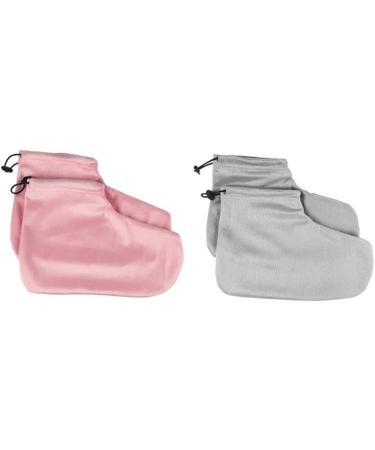 minkissy 2 Pairs Gloves Heated Glives Paraffin Wax Cover Paraffin Hand Foot Cover Paraffin Accessories Cozies Hand and Foot Liners Hot Wax for Hands Wax Bath Mitts Hand Wax Sock Manicure 28x20cm Pink - Buy Online on GoSupps.com