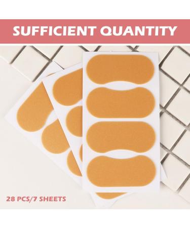 7 Sheets Moleskin Tape for Feet Self Adhesive Foot Patches Soft Foam Anti-Slip High Heel Sticker Patches Protection Bandage Strips Reduce Chafing Pain Blisters Prevention and Healing(Size:08pcs) - Buy Online on GoSupps.com