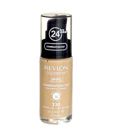 Revlon Colorstay Makeup for CombinationOily Skin - 330 Natural Tan (1 fl oz) - Buy Online on GoSupps.com