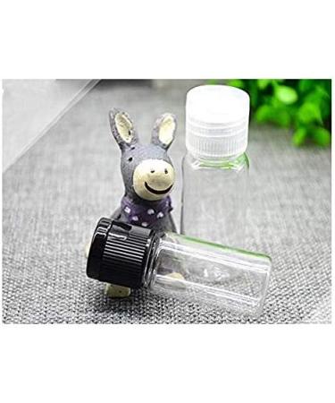 VASANA 12Pcs 10ml/0.34oz Empty Refill Plastic Travel Bottle with Flip Cap Squeeze Sample Cosmetic Containers Jar for Emollient Water Gel Emulsion Lotions Essential Oils - Buy Online on GoSupps.com