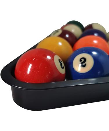 Triangle Rack Pool Table Ball Holder | Heavy Duty 15-Ball Triangle Rack | Billiards Cue Accessories - Buy Online on GoSupps.com