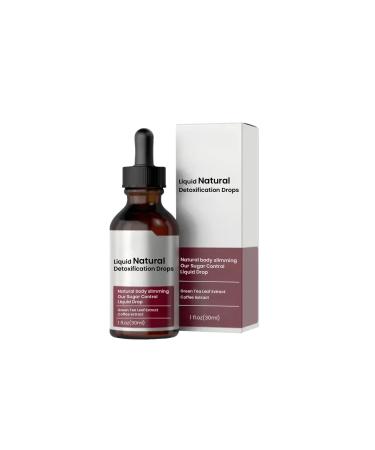 rabuu Natural Slimming Detox Drops Body Care Supplement For Weight Management And Detoxification Easy To Use Liquid Formula