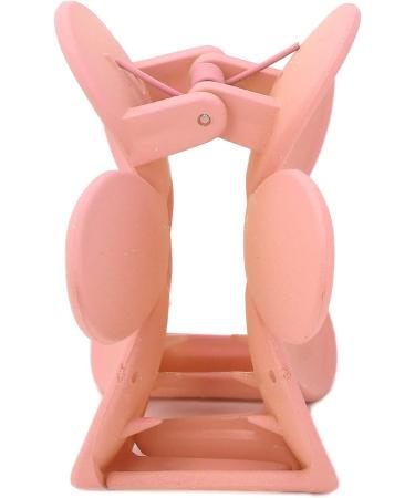 Plastic Jaw Clip Exquisite Flower Shape Hair Claw Clips Double Lock Tooth for Women Girls Headwear(Meat meal) - Buy Online on GoSupps.com