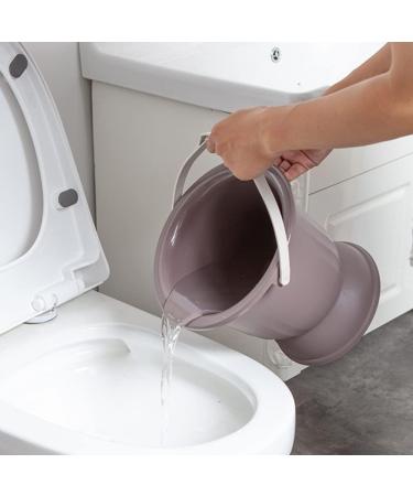 Cabilock Nach Pot with Lid - Portable Unisex Toilet for Kids & Adults | Travel & Home Use | 27.5 x 25.8 cm - Buy Online on GoSupps.com