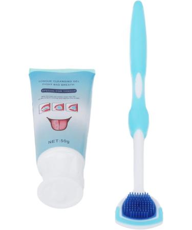 Buy Tongue Scraper Cleaner Set - Organic Material Ergonomic Long Handle for Optimal Oral Health - 50g - Buy Online on GoSupps.com