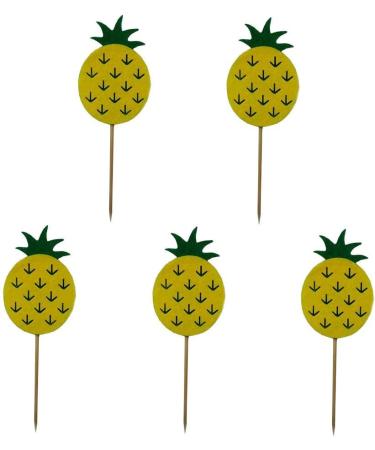 Luzhengyang 5 Pieces Vivid Felt Cupcake Toppers Food Picks for Kids Birthday Party - Buy Online on GoSupps.com