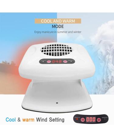 Nail Polish Dryer - Professional Salon Nail Gel Fast Drying Curing Tool for Hands & Feet - Buy Online on GoSupps.com