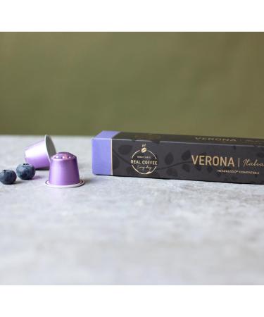 100 Organic Nespresso Compatible Pods - Espresso Verona 100 Count - Buy Online on GoSupps.com