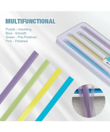 Buy MIIKUU Tooth Sandpaper Strips - 60pcs Dental Polishing for Oral Hygiene & Deep Cleaning - Buy Online on GoSupps.com
