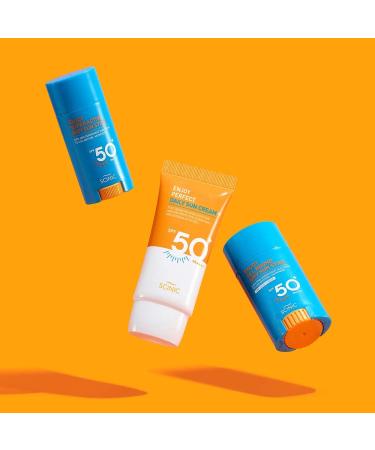 SCINIC Airy Sun Stick SPF50+ PA++++ 0.88oz - Strong UV Protection | Lightweight Korean Skincare - Buy Online on GoSupps.com