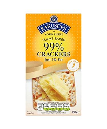 Rakusen's Rakusen's Fat-Free Crackers 99% 150g