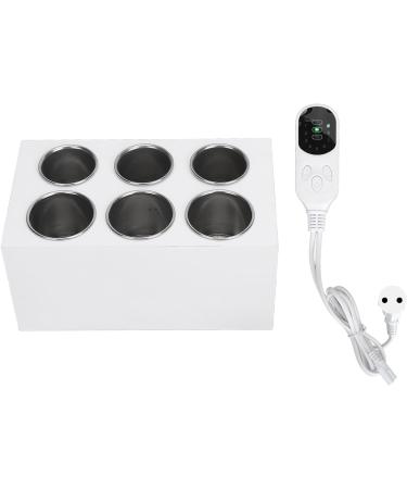 Essential Oil Heater & Lotion Bottle Warmer Fast Warming Adjustable 6 Compartments for 30-50 ml EU Connector - Buy Online on GoSupps.com