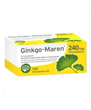Ginkgo-Maren 240 mg film-coated tablets