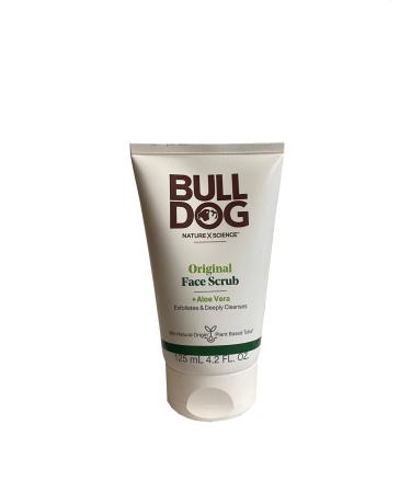 Bulldog Skincare and Grooming For Men Original Face Scrub 4.2 Ounce(pack of 2)