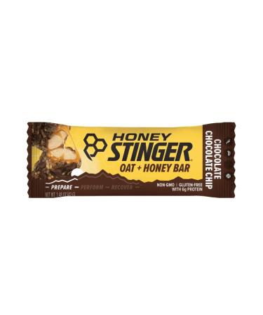 Honey Stinger Oat + Honey Bar Chocolate Chocolate Chip Energy Packed Food to Prepare for Exercise Endurance and Performance Sports Nutrition Snack Bar Pre-Workout Protein Gluten Free Box of 12 - Buy Online on GoSupps.com