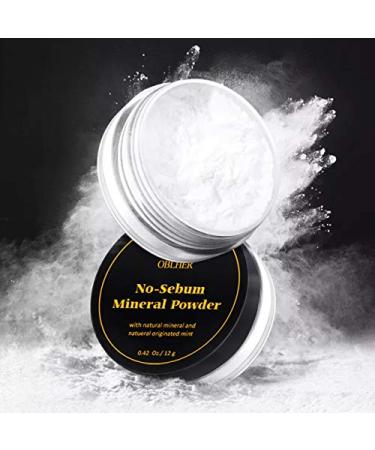 Loose Face Powder 0.42 Oz Free Oil-Control Loose Powder Loose Setting Powder Mineral Matte Finishing Powder Lightweight Imperfections Sheer Radiant Finish. A Creamy-White Complexion Cool Tone Makeup Powder Face Powder for Setting Lightweight Long Lasting 
