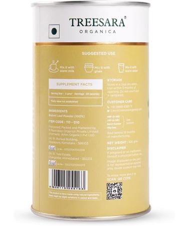  TREESARA TREESARA Organic Brahmi Powder 100% Natural Organic Brahmi (Bacopa) Monnieri Powder Non GMO No added Preservatives Superfood For Healthy Hair 3.5 Ounce - Buy Online on GoSupps.com