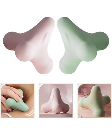 Baluue Massage Ball Set - TPE Trigger Point Balls for Deep Tissue Massage & Hand Joint Exercises | 2-Piece Muscle Relaxation & Fascia Release - Buy Online on GoSupps.com