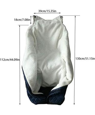 Wheelchair Warm Blanket Thicken Half Package Thermal Blanket Leggings Hot Pack Zipper Comfortable Wheelchair Warm Covers Blanket Bag Warmfor The Aged Patient - Buy Online on GoSupps.com